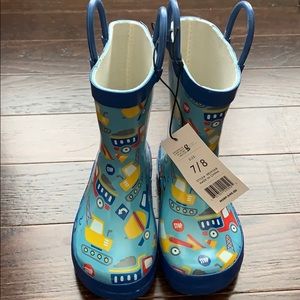 NWT toddler boys rainboots